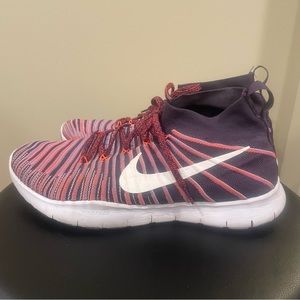 Nike Shoes Men Size 13 Free TR Train Force Flyknit Shoes Purple Orange No Insole